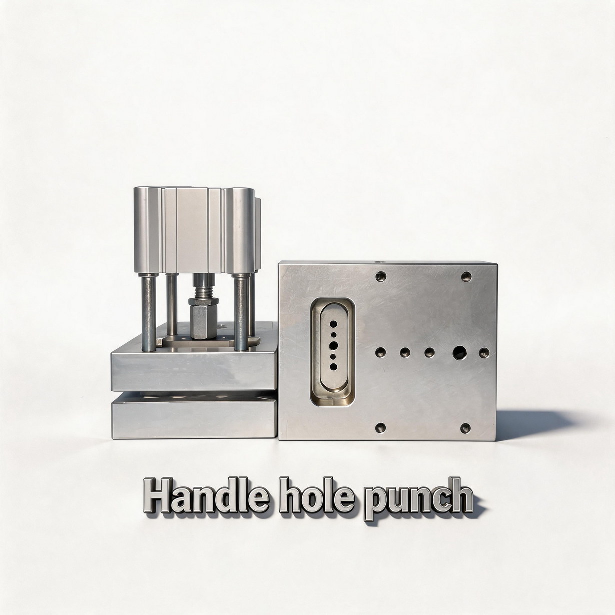 side base handle hole punch